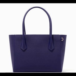 Dagne Dover Blue Large Tote Handbag